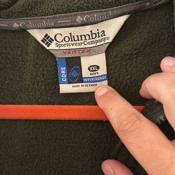 Men's Columbia Vertex fleece jacket. Size xlarge. Good used condition. - Picture 3 of 4